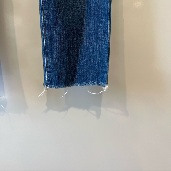 Madewell The High-Rise Slim Boyjean Crop in Barksdale Wash - Picture 7 of 14